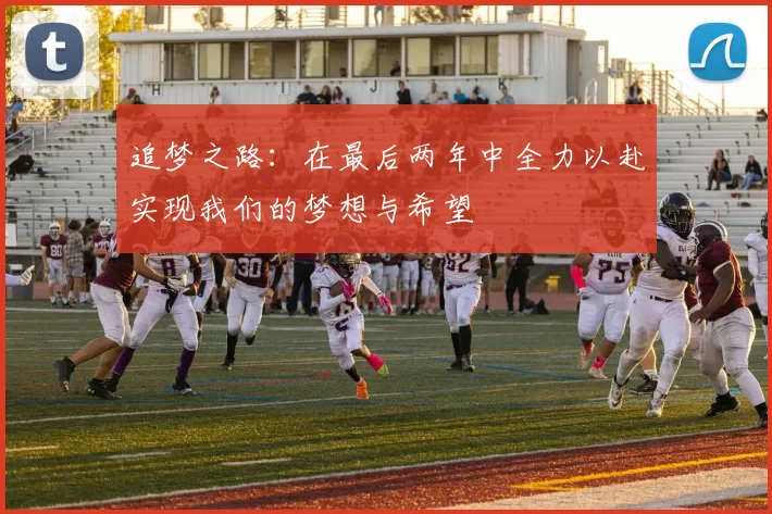 追梦之路：在最后两年中全力以赴实现我们的梦想与希望